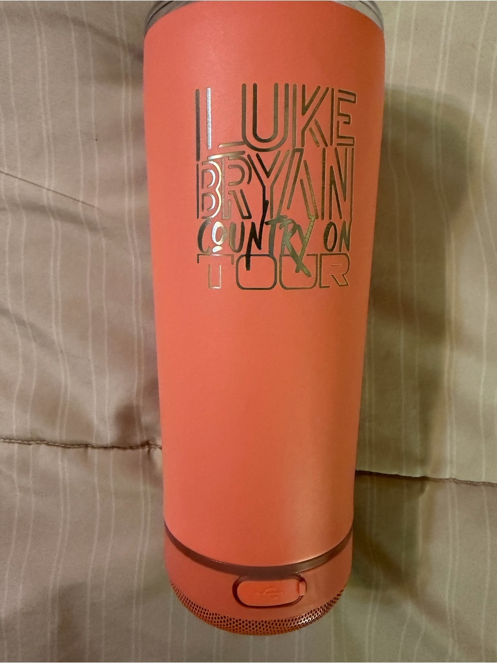 Luke Bryan Country On Tour 18 oz Tumbler w/Speaker